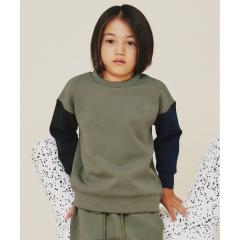 ザ ショップ ティーケー（THE SHOP TK）/【110－160】配色ダンボールプルオーバー洗濯機OK