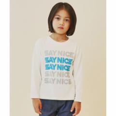 ザ ショップ ティーケー（THE SHOP TK）/【110－130】オーガビッツコットン長袖Tシャツ洗濯機OK