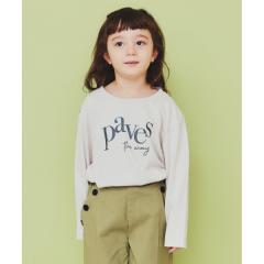 ザ ショップ ティーケー（THE SHOP TK）/【120－150】ロゴプリントアソート長袖Tシャツ洗濯機OK