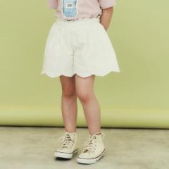 ザ ショップ ティーケー（THE SHOP TK）/【120－150】スカラップレースキュロットパンツ