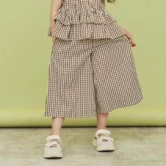 ザ ショップ ティーケー（THE SHOP TK）/【110－150】ギンガムチェック柄パンツセットアップ可・洗濯機OK