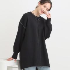 ラミ＆アール のんびりニャーチュニック LIN レディース AL-75900 黒猫