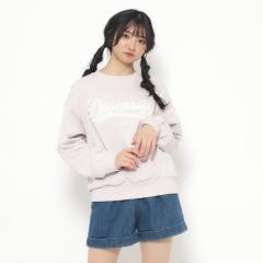 ピンクラテ（PINK－latte）/【着回し力◎】裏毛ロゴトップス