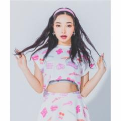 ピンクラテ（PINK－latte）/【るーつくコラボ】総柄プリントフレンチスリーブプルオーバー