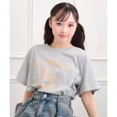 ピンクラテ（PINK－latte）/フラワーモチーフTシャツ