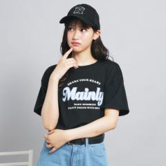 ピンクラテ（PINK－latte）/接触冷感 ギンガムアップリケTシャツ