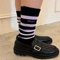 ピンクラテ（PINK－latte）/【30cm丈】ボーダールーズ
