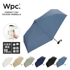 Wpc.(WPC)/【Wpc.】雨傘 UNISEX COMPACT TINY FOLD 大きい 晴雨兼用 折り畳み傘