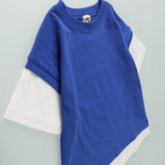 ブランシェス（branshes）/【WEB限定/DRC/お肌に嬉しい綿100％】ベストレイヤード半袖Tシャツ