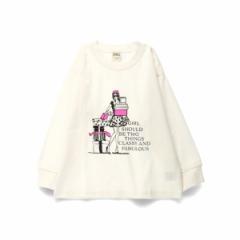 ブランシェス（branshes）/【WEB限定/DRC/お肌に嬉しい綿100％】ガールズアソートグラフィック長袖Tシャツ