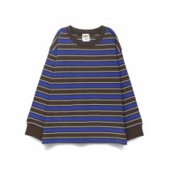 ブランシェス（branshes）/【DRC/お肌に嬉しい綿100％】マルチボーダー長袖Tシャツ（WEB限定）