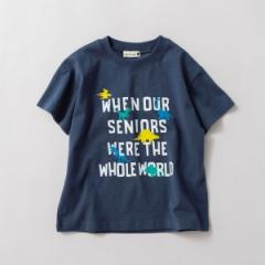 ブランシェス（branshes）/【ブランシェスmini】ロゴ半袖Tシャツ