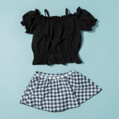 ブランシェス（branshes）/【WEB限定/水着/セパレート】パフスリーブタンキニ
