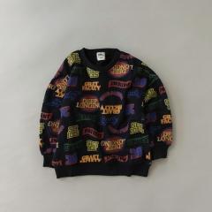 ブランシェス(branshes)/【DRC】アソートグラフィック裏毛BIGトレーナー ブランシェス(branshes)/【DRC】アソートグラフィック裏毛BIGトレーナー