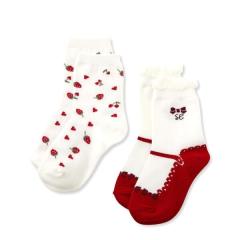 �X���b�v�X���b�v�iSLAP SLIP�j/�X�g���b�v�V���[�Y�f�U�C��+���{���P�[�L�t���[�c�����\�b�N�X2�_�Z�b�g(13~21cm)