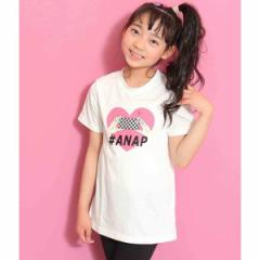 アナップキッズ＆ガール（ANAP KIDS&GIRL）/バック斜め切替チュニック