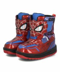 アスビー（ASBee）/moonstar マーベル スパイダーマン キッズ ウィンターブーツ 防水/防寒/暖かボアインソール