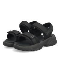 アスビー（ASBee）/MADFOOT! マッドフット キッズ ダブルベルト厚底スポーティーサンダル 2本ストラップ 子供靴