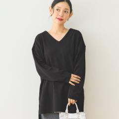 コカ（coca）/エンボス加工 Vネック プルオーバー 全3色