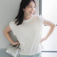 コカ（coca）/Tシャツ カットソー 肩フリル 全2色