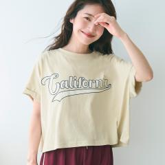 コカ（coca）/レギュラーウェイトロールアップロゴTシャツ 全4色