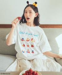 アースミュージック＆エコロジー（earth music&ecology）/miffy／earth strawberry Tee