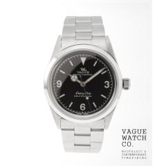 ヒロブ（HIROB）/【VAGUE WATCH CO． / ヴァーグウォッチ】Every－One Black 34ｍｍ