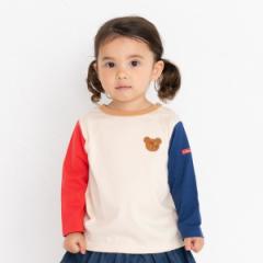 ミキハウス ホットビスケッツ（MIKIHOUSE HOT BISCUITS）/ワンポイント長袖Tシャツ