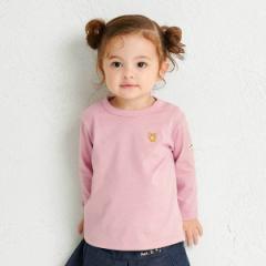 ミキハウス ホットビスケッツ（MIKIHOUSE HOT BISCUITS）/【Everyday Series】ワンポイント 長袖Tシャツ