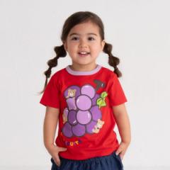 ミキハウス ホットビスケッツ（MIKIHOUSE HOT BISCUITS）/フルーツモチーフ 半袖Tシャツ