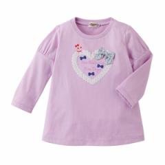 ミキハウス ホットビスケッツ（MIKIHOUSE HOT BISCUITS）/パフスリーブ 長袖Ｔシャツ