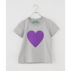 �yNEW�z���[ �o�C �X�s�b�N���X�p���iU by SPICK&SPAN�j/GREEN BUTTER/�O���[���o�^�[ Heart Applique Tee