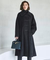 中古】レイビームス Ray Beams ダッフルコート ショート丈 フード付き