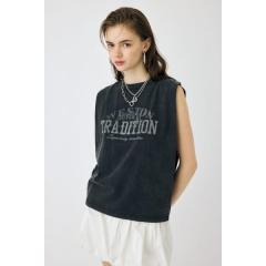 マウジー（MOUSSY）/OVERLAPPING LOGOS ノースリーブ TEE