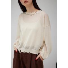 アズールバイマウジー(AZUL BY MOUSSY)/ダメージシアープルオーバー アズールバイマウジー(AZUL BY MOUSSY)/ダメージシアープルオーバー