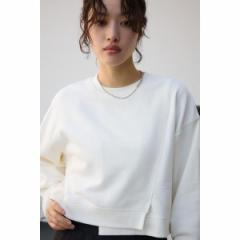 アズールバイマウジー（AZUL BY MOUSSY）/クロップドスウェットトップス