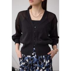 アズールバイマウジー（AZUL BY MOUSSY）/シアードルマンニットカーディガン