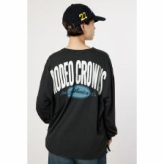 ロデオクラウンズ ワイドボウル（RODEO CROWNS WIDE BOWL）/RCSアップリケロゴL/S Tシャツ