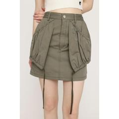 �X���C�iSLY�j/SHIRRING PK �V���[�g�X�J�[�g