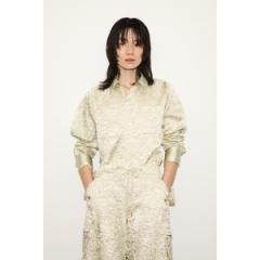 スライ（SLY）/【THROW】WRINKLE SATIN シャツ