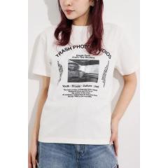 スライ（SLY）/PHOTO LOGO 2SIZE Tシャツ