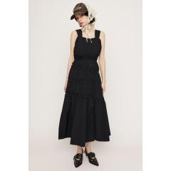 スライ（SLY）/ASYMMETRY FRILL ロングワンピース