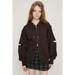 スライ(SLY)/SLIT ZIP SW パーカー スライ(SLY)/SLIT ZIP SW パーカー