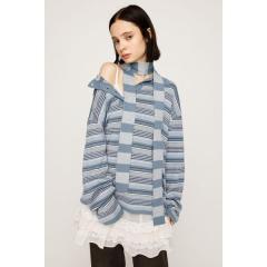 スライ(SLY)/HG KNIT ASYMMETRY トップス スライ(SLY)/HG KNIT ASYMMETRY トップス