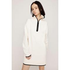 【NEW】スライ(SLY)/HALF ZIP HN KNIT ショートワンピース 【NEW】スライ(SLY)/HALF ZIP HN KNIT ショートワンピース