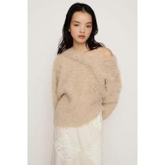 �X���C�iSLY�j/BIG SHAGGY BUTTON RIB �g�b�v�X