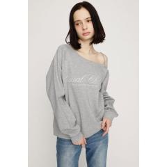 �X���C�iSLY�j/OFF SHOULDER LOGO �g�b�v�X