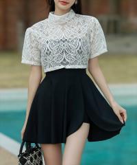 �e�f�B�V���b�v�iTeddyShop�j/���f�B�[�X�����̌^�J�o�[ �v�`�n�C�l�b�N���[�X�g�b�v�X+�����s�[�X �㉺2�_�Z�b�g
