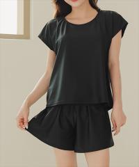 �e�f�B�V���b�v�iTeddyShop�j/���f�B�[�X���� �x�[�V�b�N���C���[�h���o�b�N���{���r�L�j �㉺2�_�Z�b�g