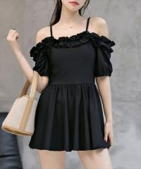 �e�f�B�V���b�v�iTeddyShop�j/���f�B�[�X���� �M���U�[�t�����I�t�V�����t���A�����s�[�X+�n�C�E�G�X�g�V���[�c �㉺2�_�Z�b�g